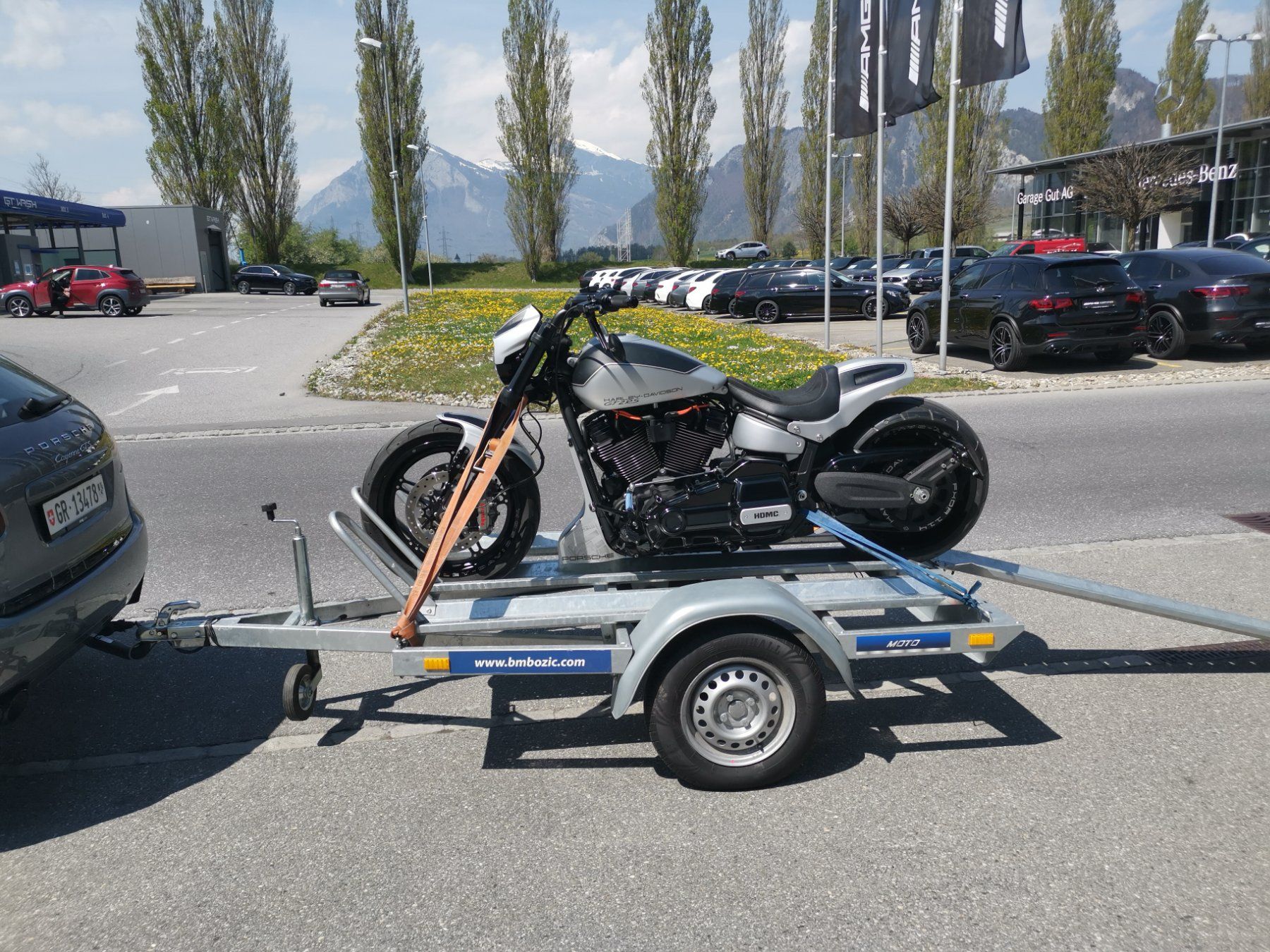 Harley-Davidson Strasse: Harley Davidson FXDRS Porsche Design – Neu (gemäss Beschreibung) aus Klosters Dorf von Baky61 6