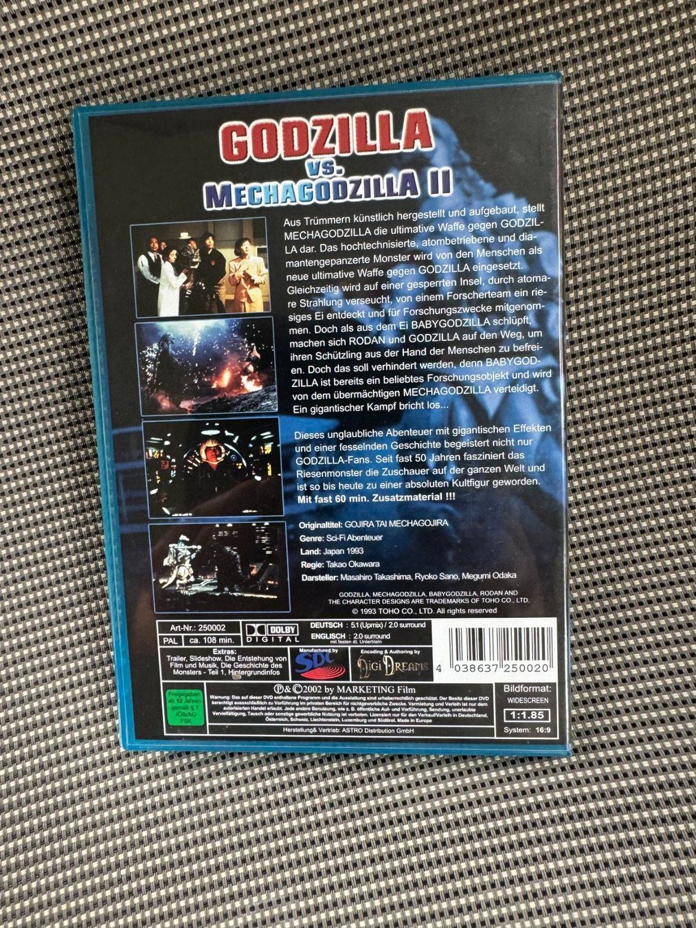 Tutti i DVDs: Godzilla vs Mecha-Godzilla  2 – Usato da Rapperswil SG venduto da Boadioz 1