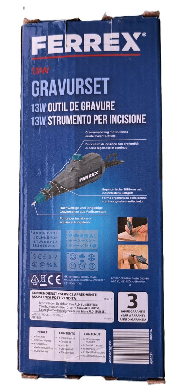 Ferrex Tutte le macchine: Gravurset Ferrex 13W – Usato da Schlieren venduto da Rcaliforni 1
