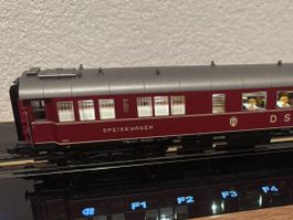 DIGITAL beleuchtete DSG Speisewagen Bauart WR4üe 28