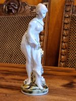 Vintage Apulum Porzellanfigur Dame Art Nouveau