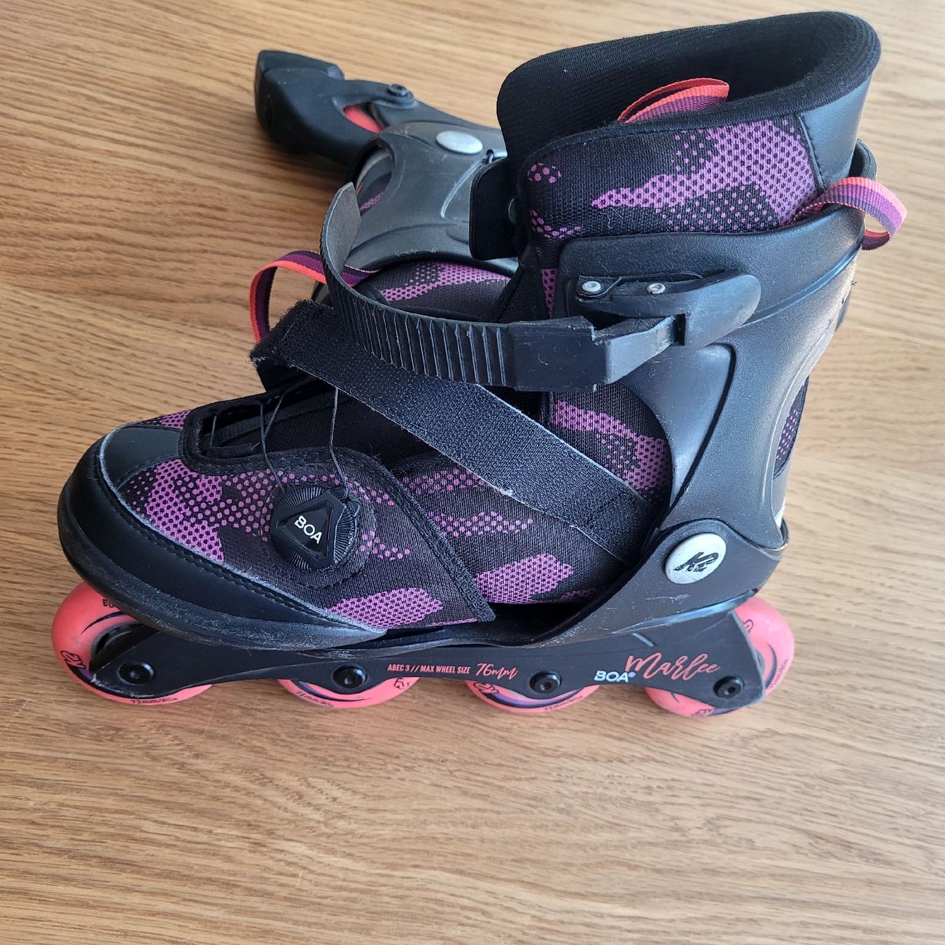 Pattini in linea & Pattini a rotelle: Inlineskates verstellbar 35-40/Kinder – Usato da Winterthur venduto da pajk12 3