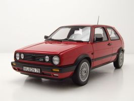 VW Golf II GTI Phase III 1989-1992 rot / schwarz        1:18