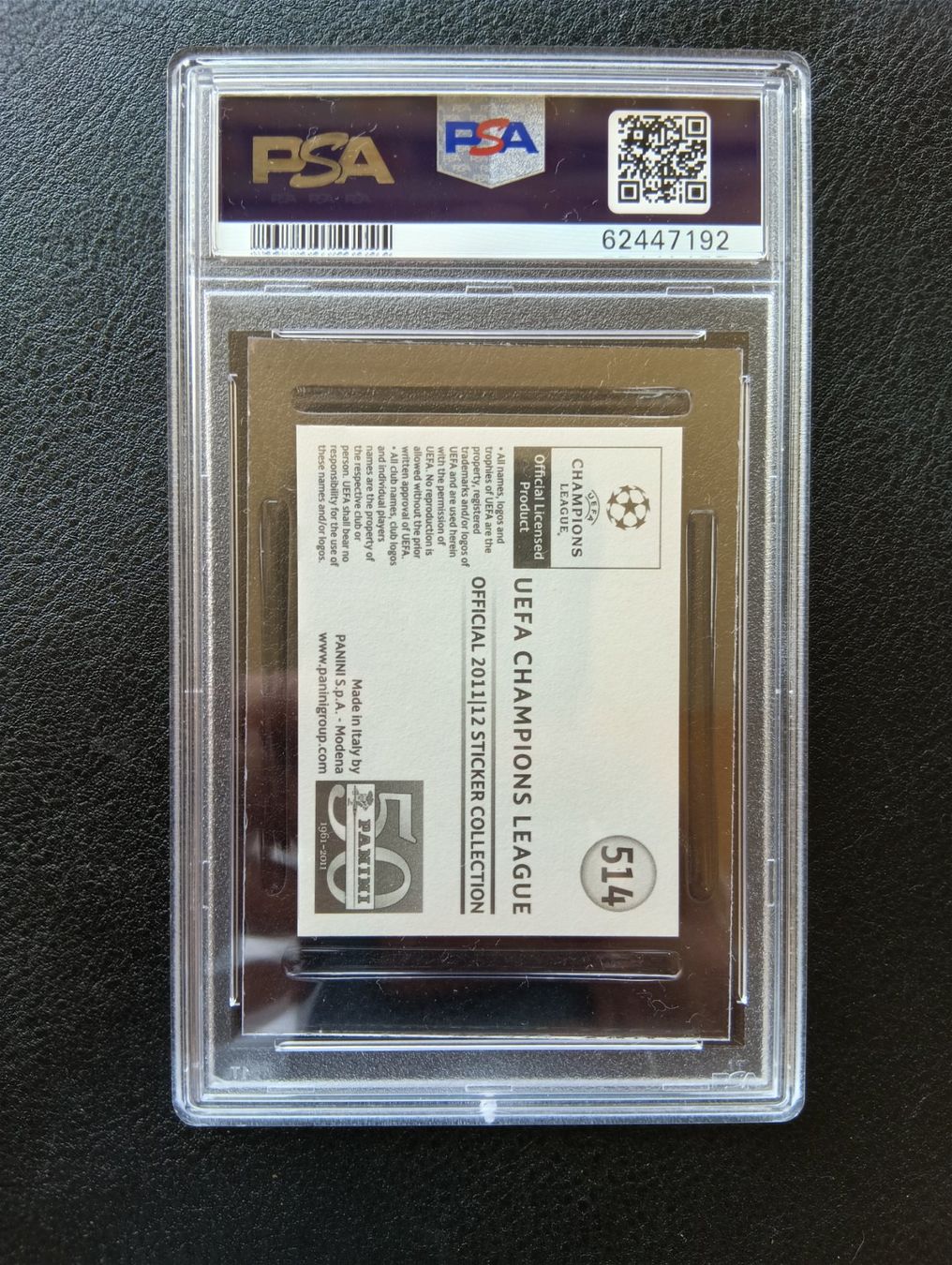 Panini Carte collezionabili: 2008 Panini Zlatan Ibrahimovic PSA 10 #406 – Usato da Steinen venduto da antikesundseltenes 1