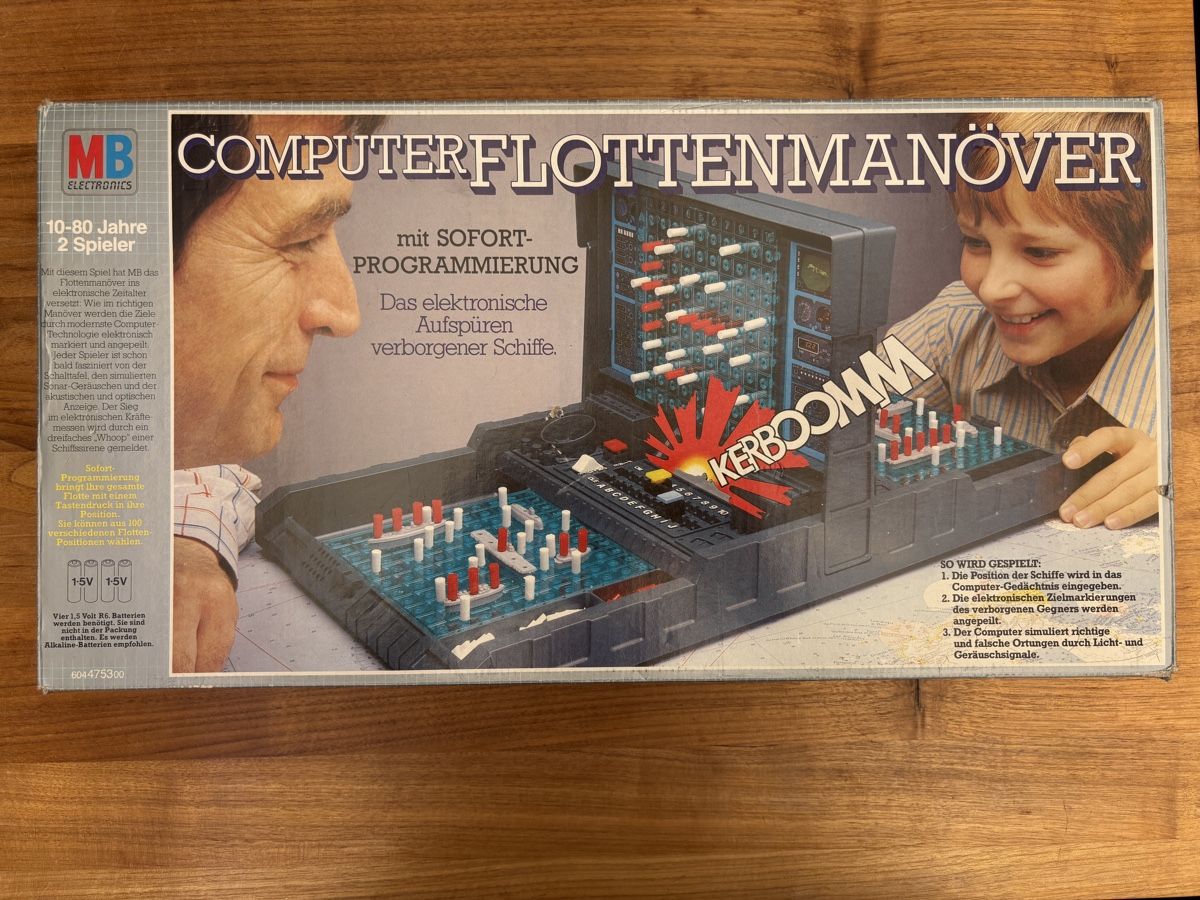 Jeux: MB Computer Flottenmanöver – D'occasion à Unterramsern par Muni56