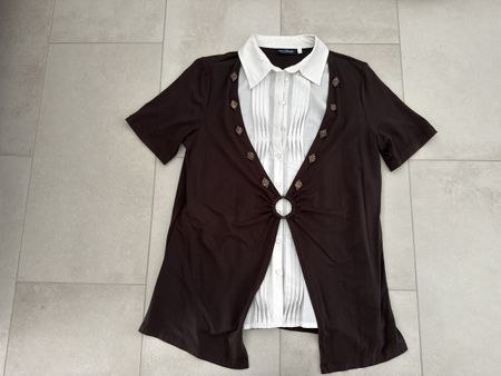 Damen Bluse braun