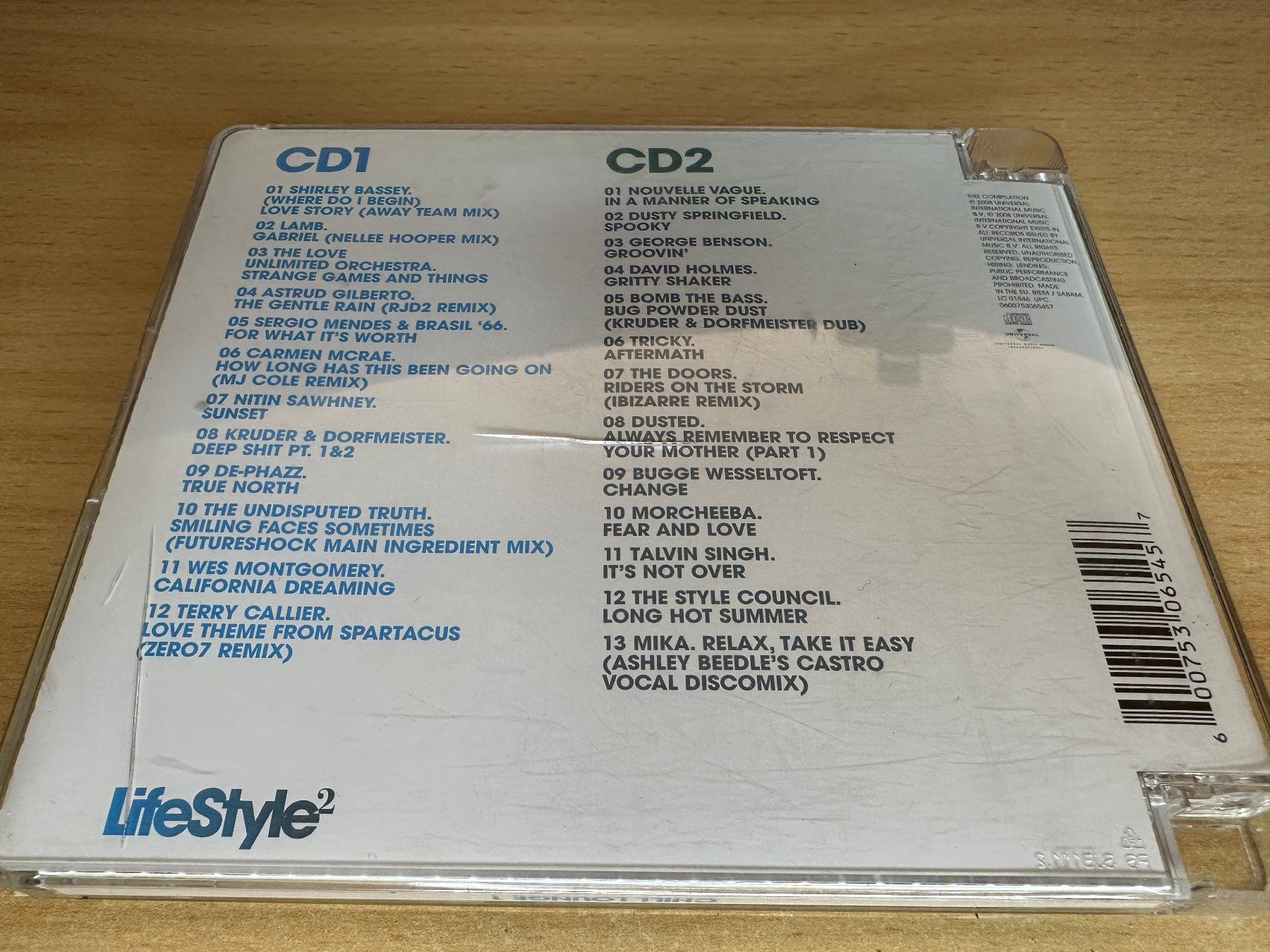 CD: Various – Chill Lounge 1 - 2 CD – Usato da Rikon im Tösstal venduto da Alpenmutz 1