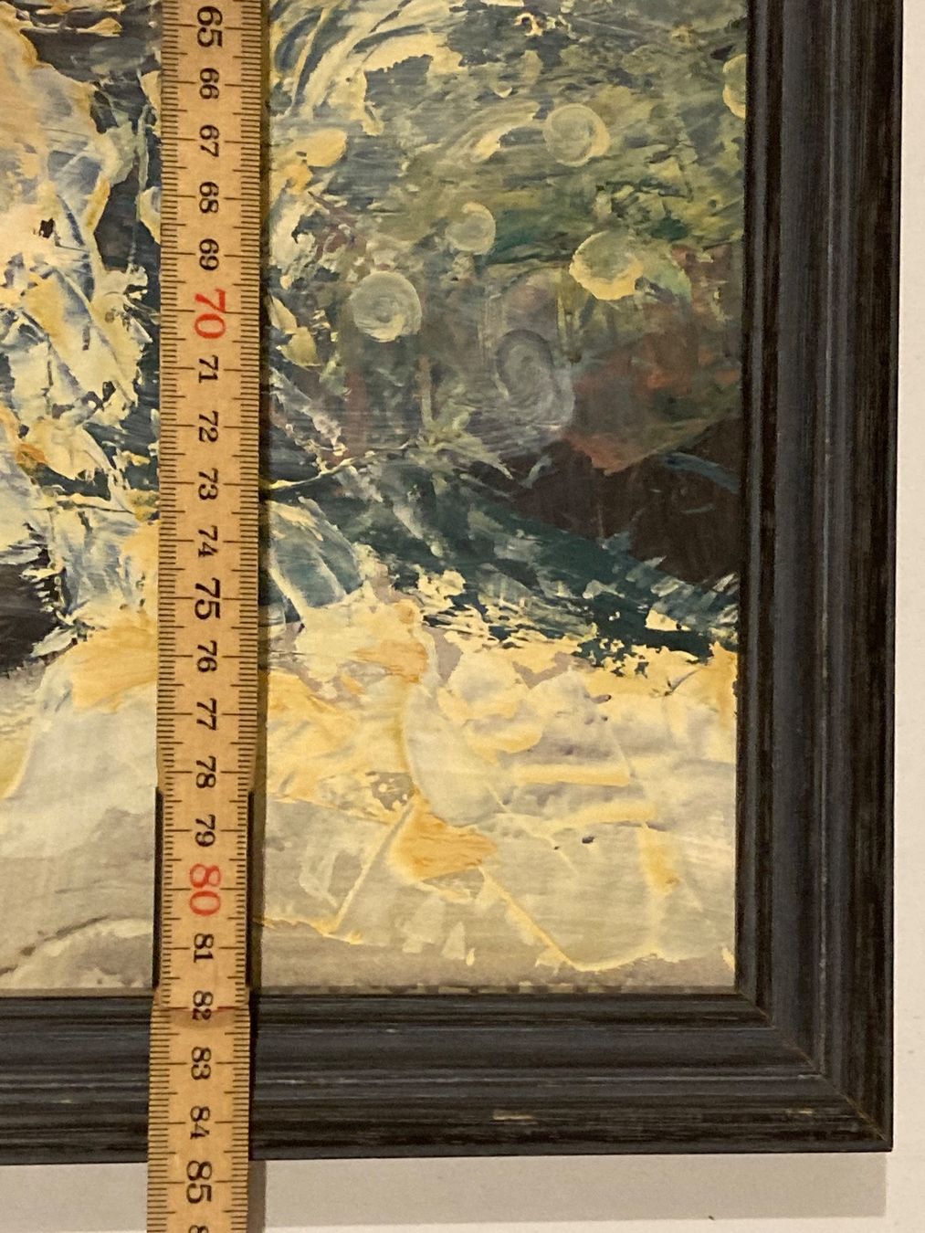 Gemälde: Erwin Stählin 1968 (1901-1970) Kristall Gemälde signiert Nr5 – Gebraucht aus Hirzel von pjn_d7xp 7