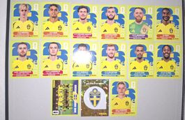 Panini Fifa World Cup 2026 - Sweden Team - 15 stickers