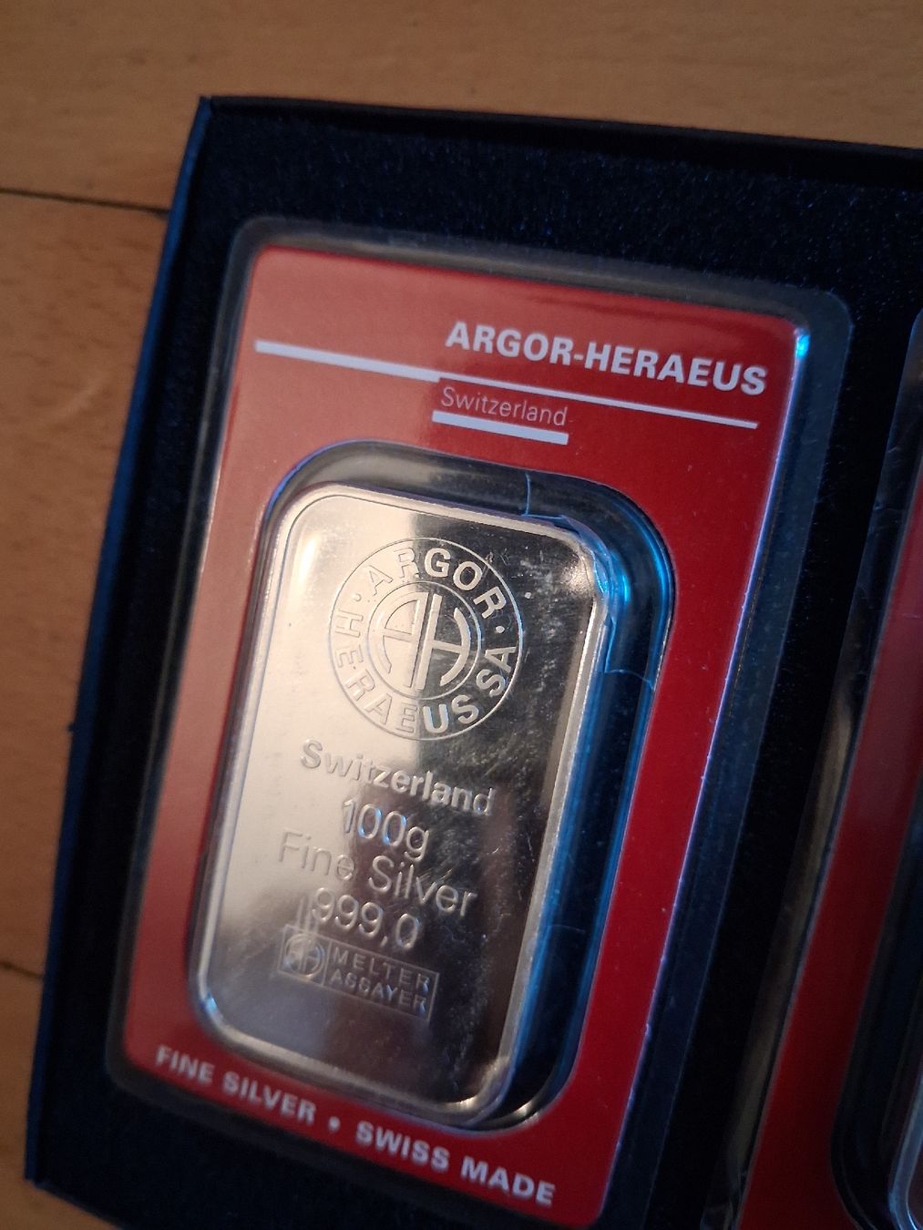 Métaux précieux: Silberbarren 3x100gr. – D'occasion à Gerlafingen par Ultramarathon 5