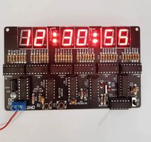 Digitaluhr Bausatz Löten DIY Lern Kit Elektronik Lötübung