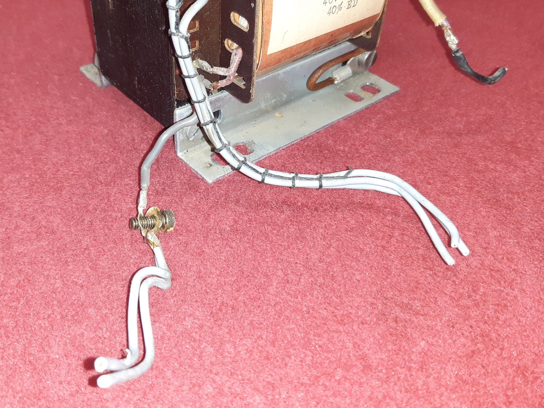 Componenti elettronici: Transformator, ungeprüft und ungtestet! – Usato da Lohn-Ammannsegg venduto da Molch7 5