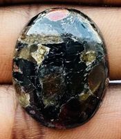 Cabochon L-5432 – Afrikanischer Granat Turmalin 26X20X6mm 35