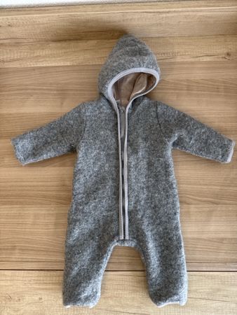 Huttelihut Wollwalk Overall Gr. 68, Winter, Top Zustand!