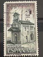 Briefmarke Spanien 10 Pta Capilla de Marcus gebraucht