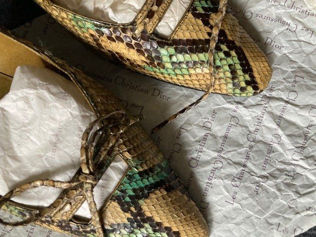 Dior Scarpe da donna: Christian Dior par Roger vivier-Escarpins en python, T35-36 – Usato da Onex venduto da gga_5vcf 2