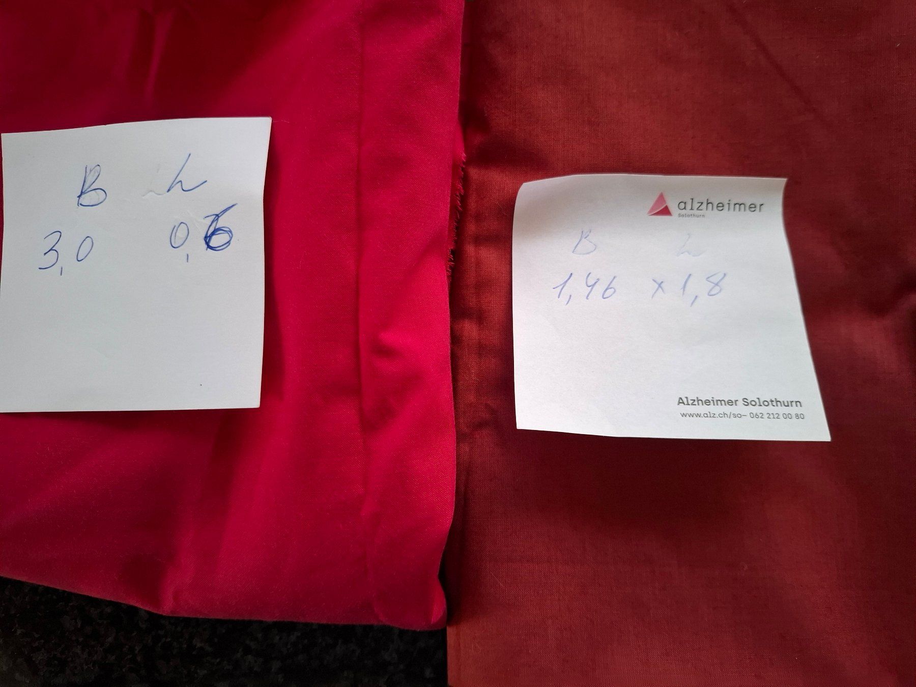 Tessuti: Roter Stoff, Restposten,Creation Baumann – Nuovo (secondo la descrizione) da Solothurn venduto da sweyla21