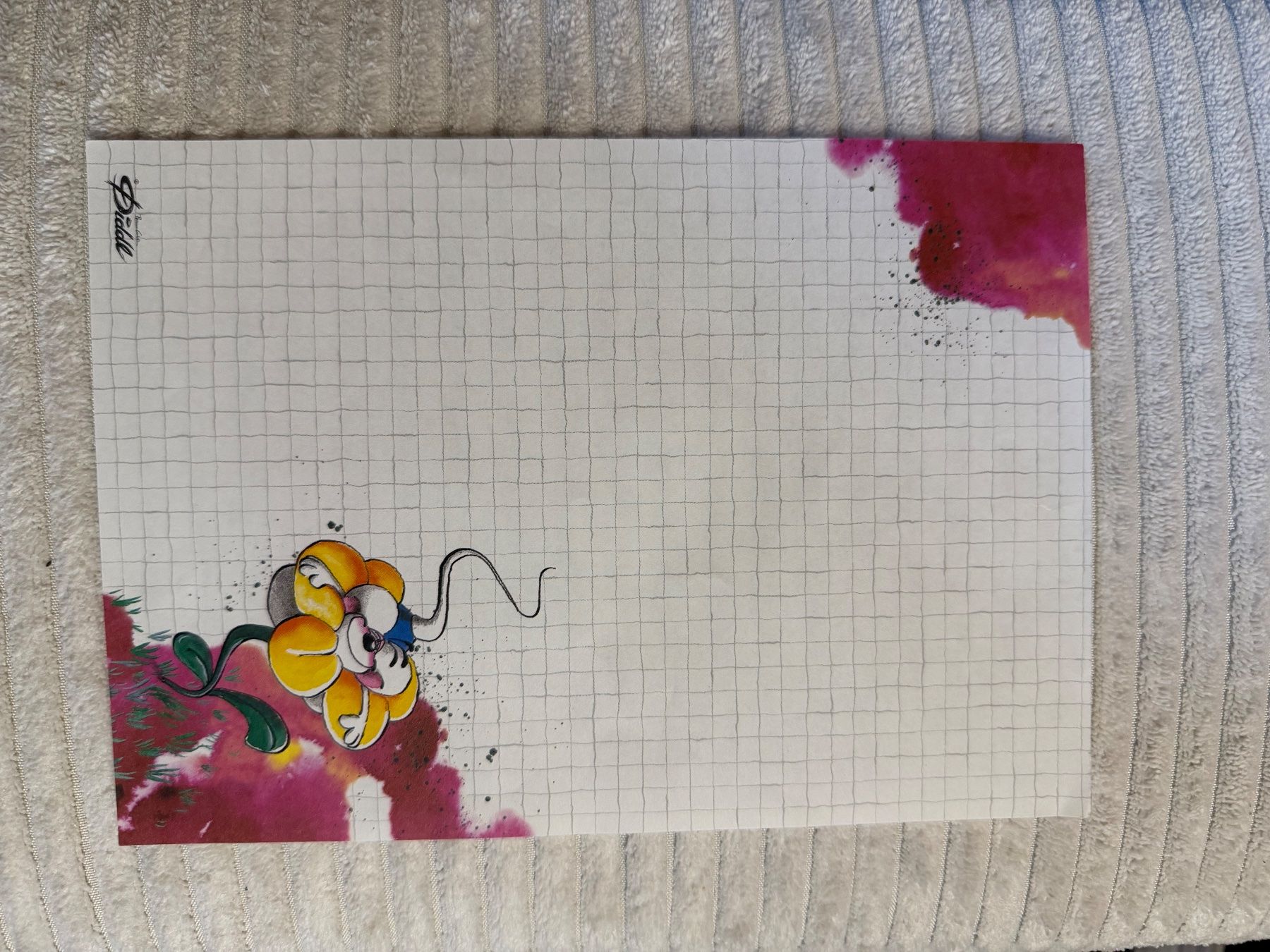 Carta: A5 1x Diddlblatt Blume selten – Usato da Schlieren venduto da Shark1905