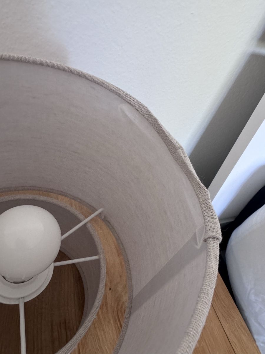 H&M Lampen: Nachttischlampe mit Stoffschirm 2x – Gebraucht aus St. Gallen von syna_99 3