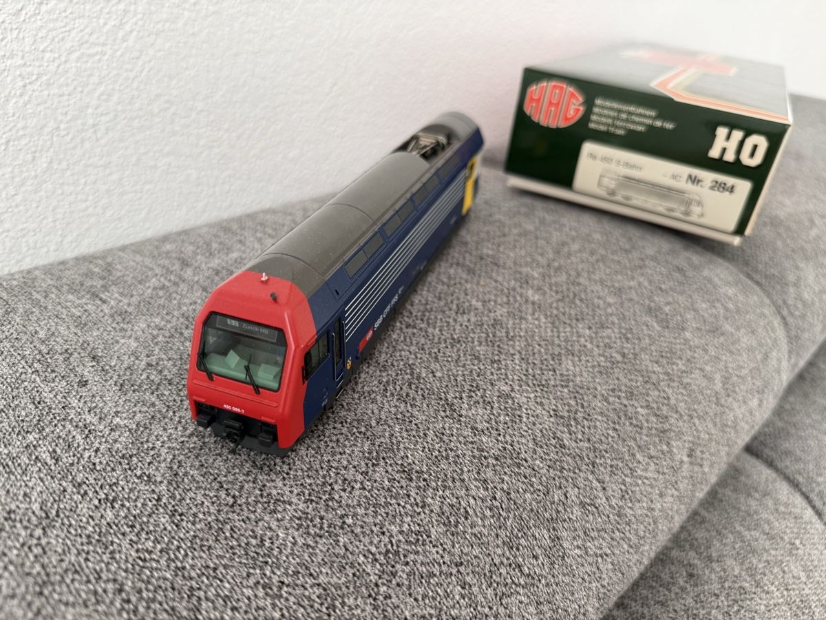 Hag Modellini di ferrovie: Re 450 S Bahn Zürich – Usato da Altdorf UR venduto da aar_2kmb