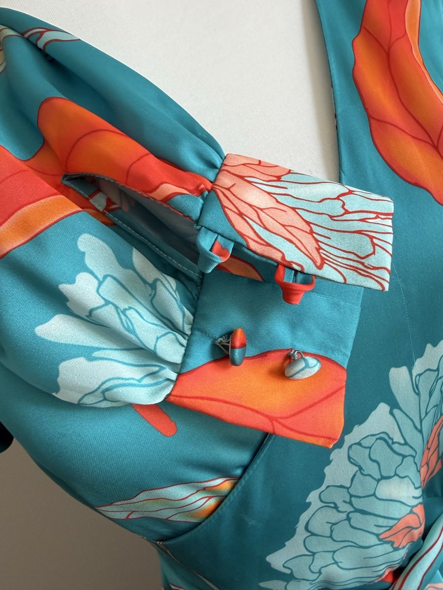 Vestiti: Wunderschönes Maxikleid mit Blumenmuster, Grösse 38/M – Nuovo (secondo la descrizione) da Stettlen venduto da Beauty-19 3