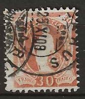 CH096a - Helvetia debout 96a obl.