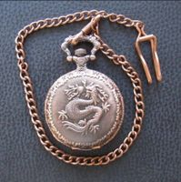Drachen-Uhr / Taschenuhr, Pocket Watch, The Dragon II, Quarz