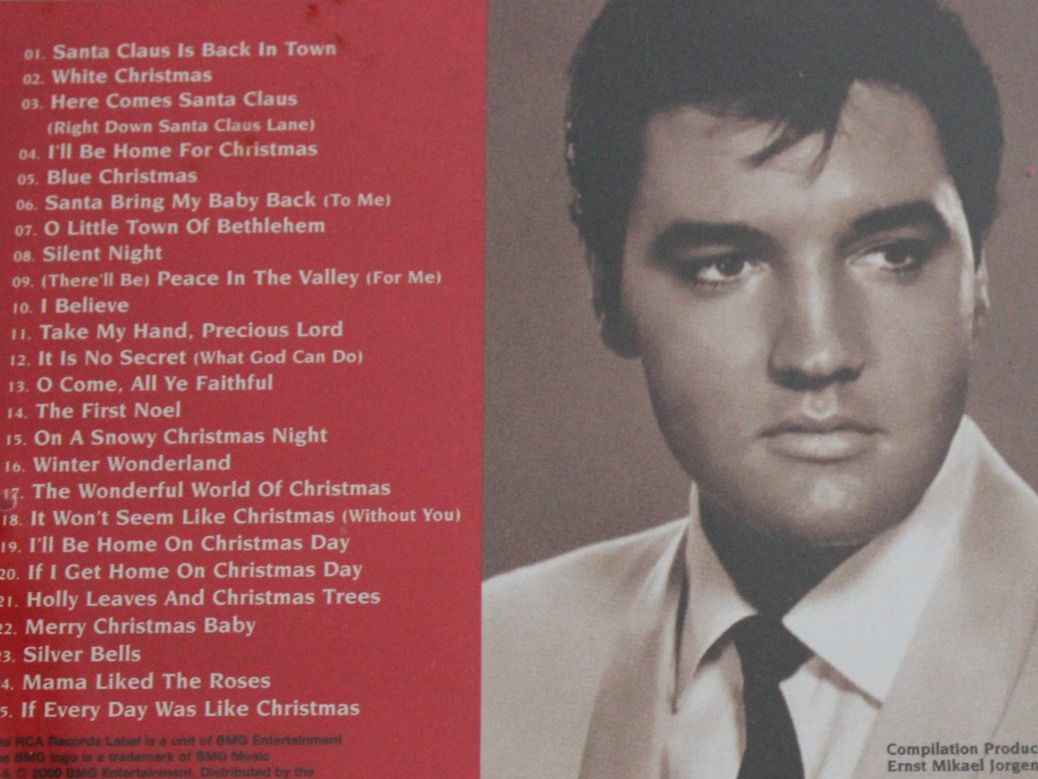 CDs: ELVIS PRESLEY - WHITE CHRISTMAS 25 classics from the King CD – D'occasion à Tübach par JamesStone 7