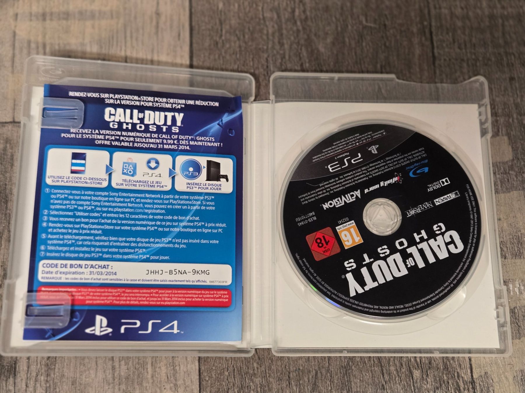 Giochi: Call of Duty Ghosts - PS3 – Usato da Crémines venduto da Blakedrake 2