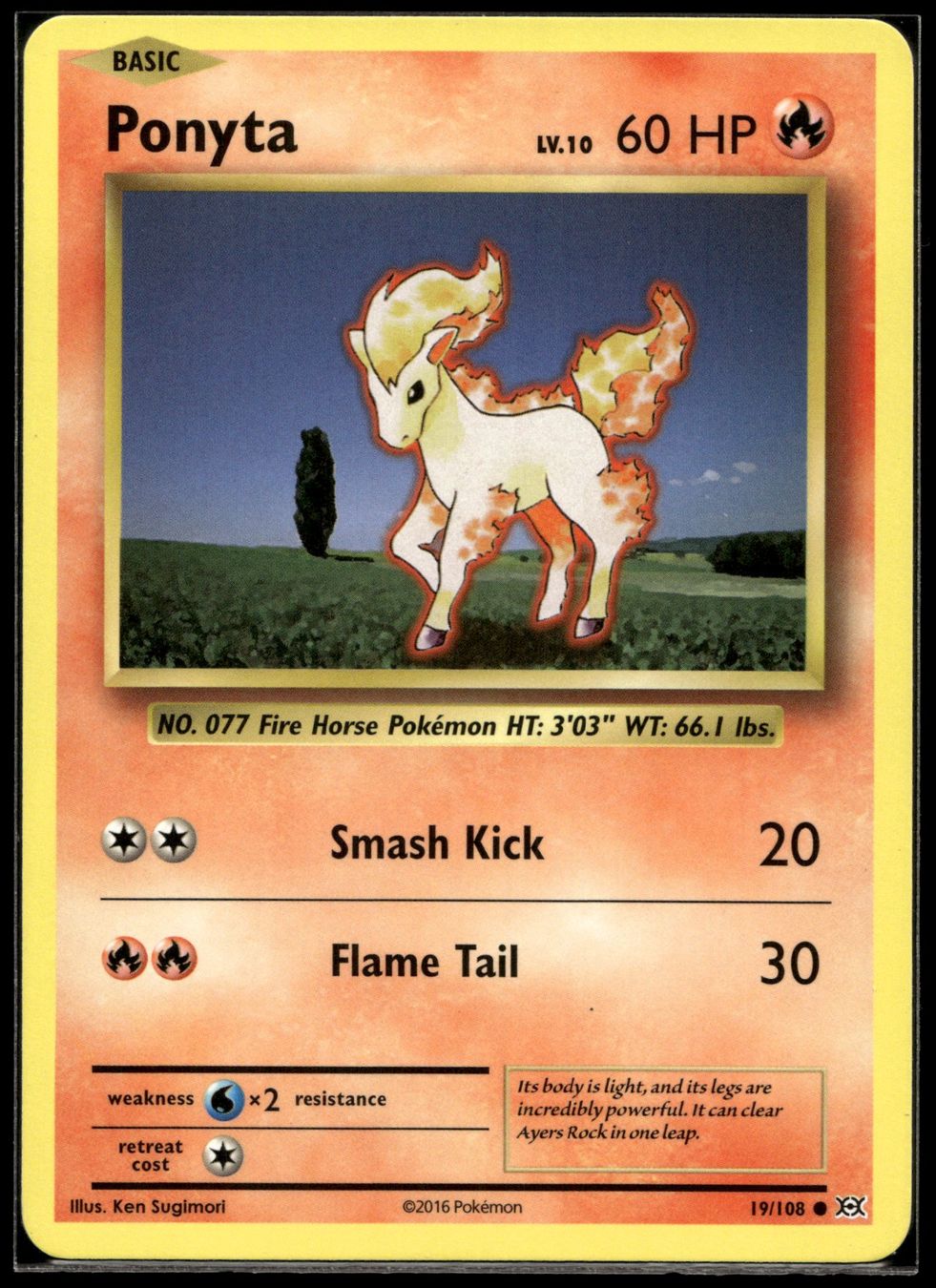 Pokémon Carte collezionabili: Ponyta (EVO EN 19/108) – Nuovo (secondo la descrizione) da Affoltern am Albis venduto da Chiesa_5