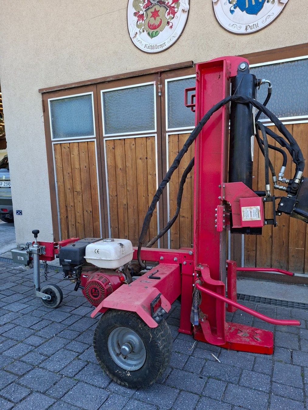 Alle Maschinen: Holzspaltmaschine mit Benzinmotor – Gebraucht aus Grüsch von sasauna 3
