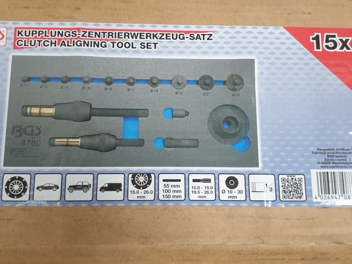 Alle Werkzeuge: Kupplungszentrierwerkzeug – Neu und originalverpackt aus Müllheim Dorf von Linus18 3