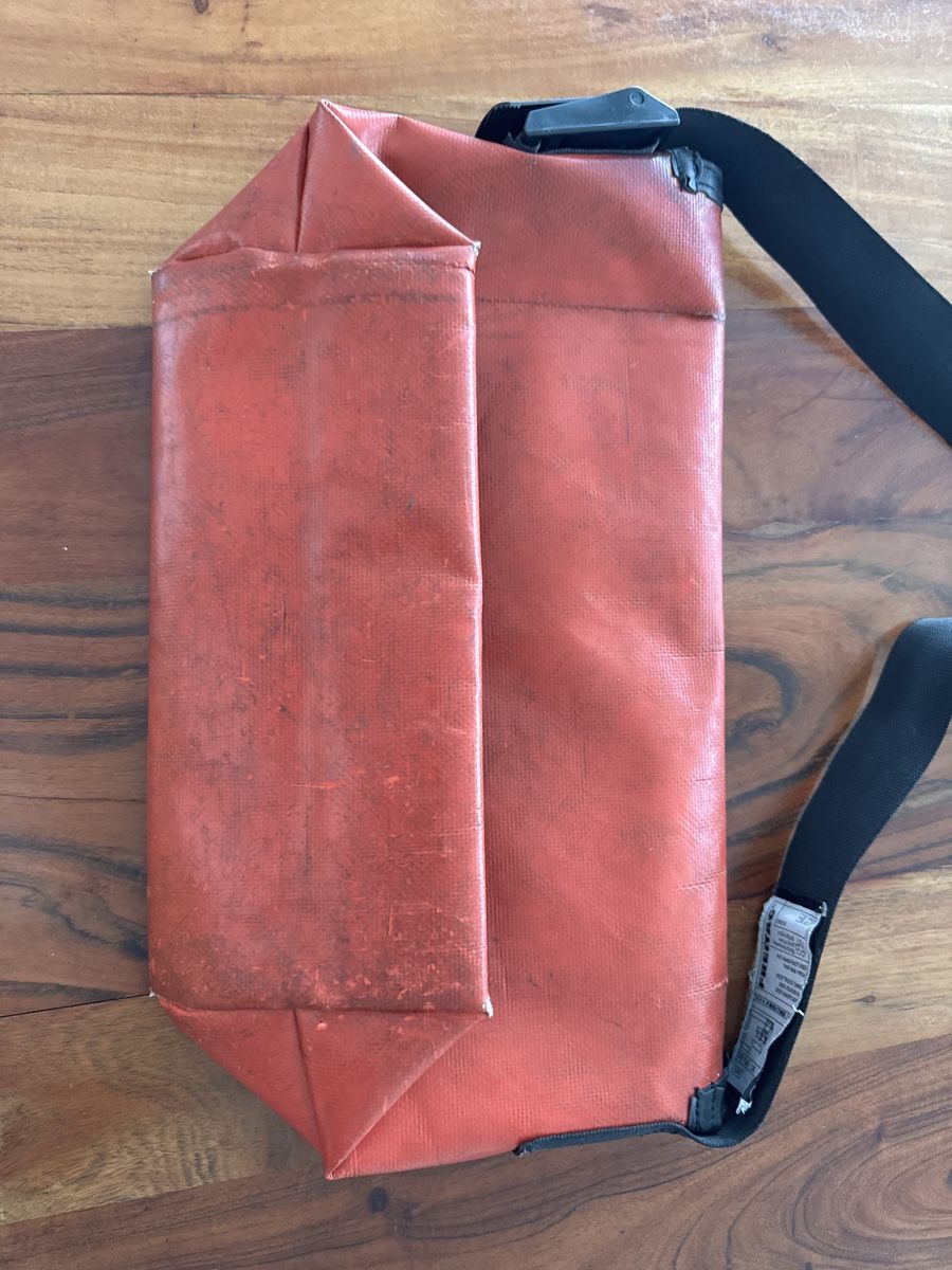 Freitag Borse: Freitag Tasche, Rot – Usato da Frauenfeld venduto da Brendaru 1