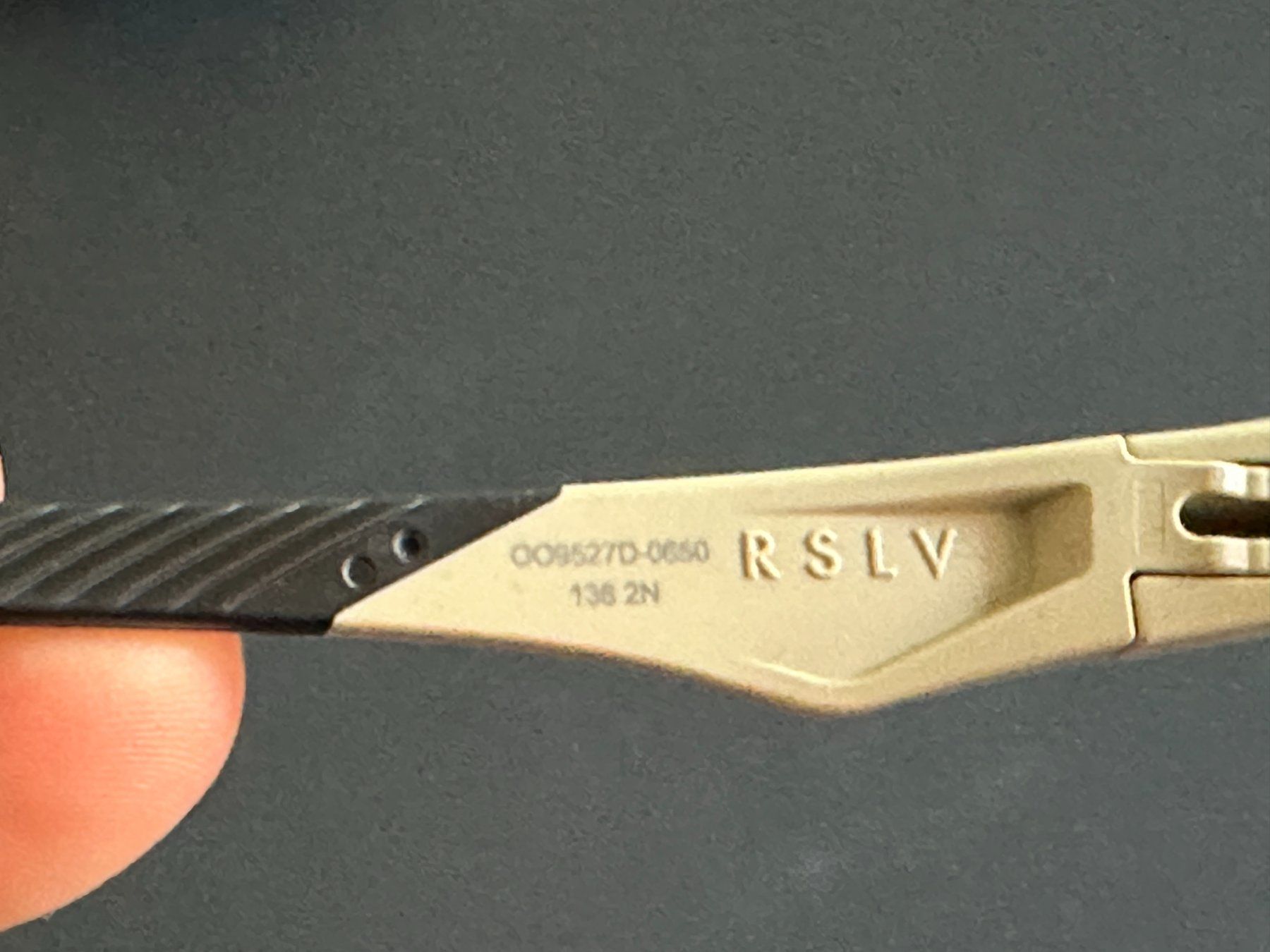 Oakley Occhiali & Lenti: Oakley RSLV Lite - sandstorm - 1x-getragen – Nuovo (secondo la descrizione) da Mollis venduto da Aanja5 4