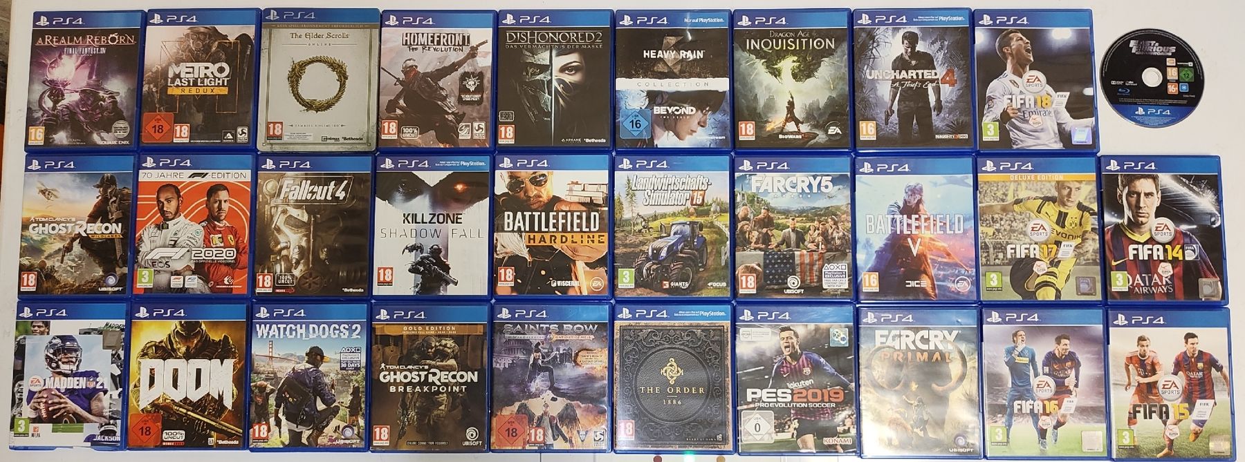Giochi: Playstation 4 Spiele Sammlung - pro Game 6.90 – Usato da Schaffhausen venduto da _ALEJNA_