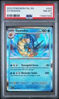 Gyarados Holo Paldean Fates PSA 8