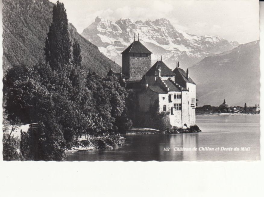 Ansichtskarten: Chillon ca. 1950 – Gebraucht aus Bürglen TG von StampGraf