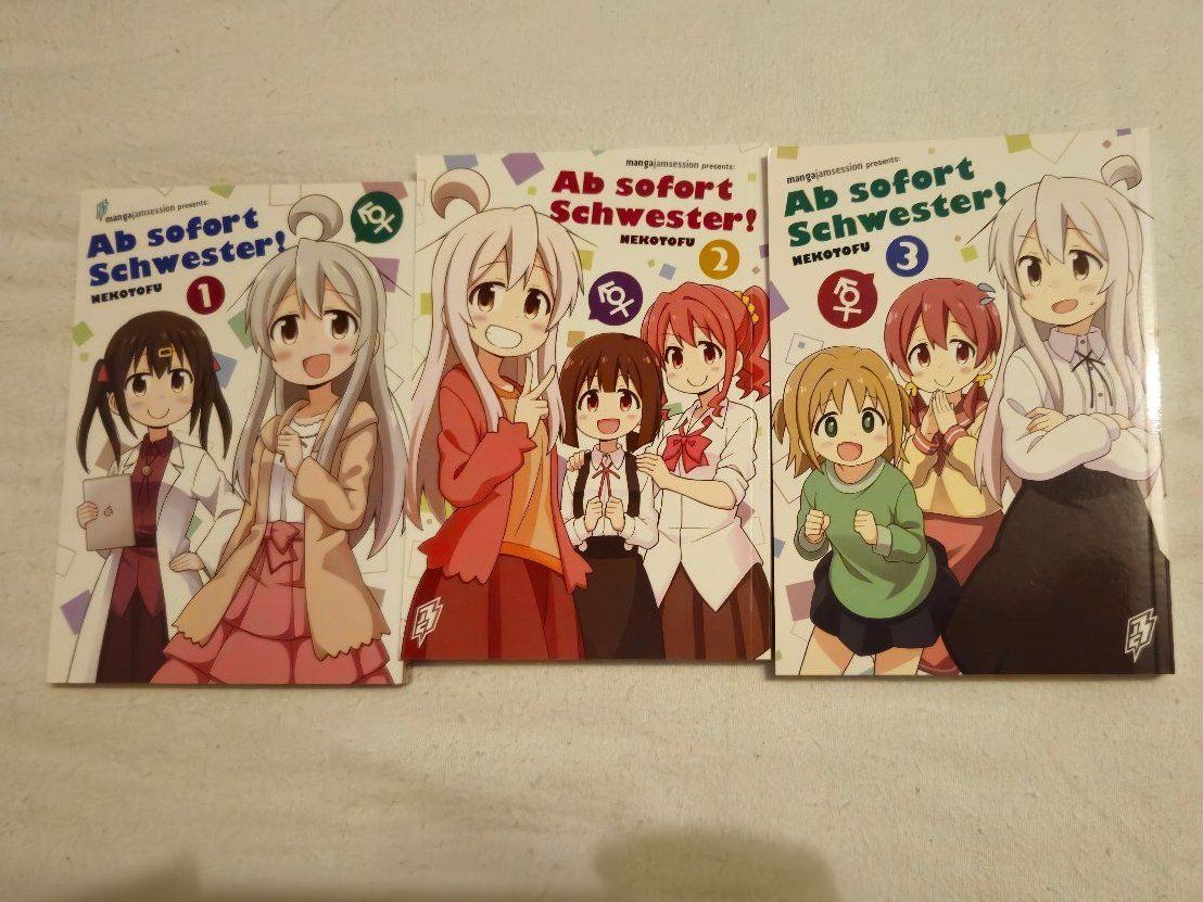 Fumetti: Ab sofort Schwester Manga – Usato da Sisikon venduto da slaronix