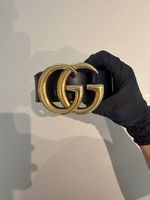 Gucci cintura GG Marmont nera