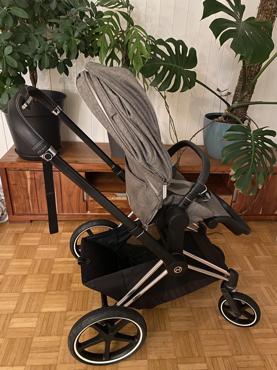 Cybex Kinderwagen: Cybex Priam Platinum Komplett-Set mit Babyschale – Gebraucht aus Weesen von AlexZ. 2