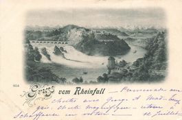 Rheinfall Litho