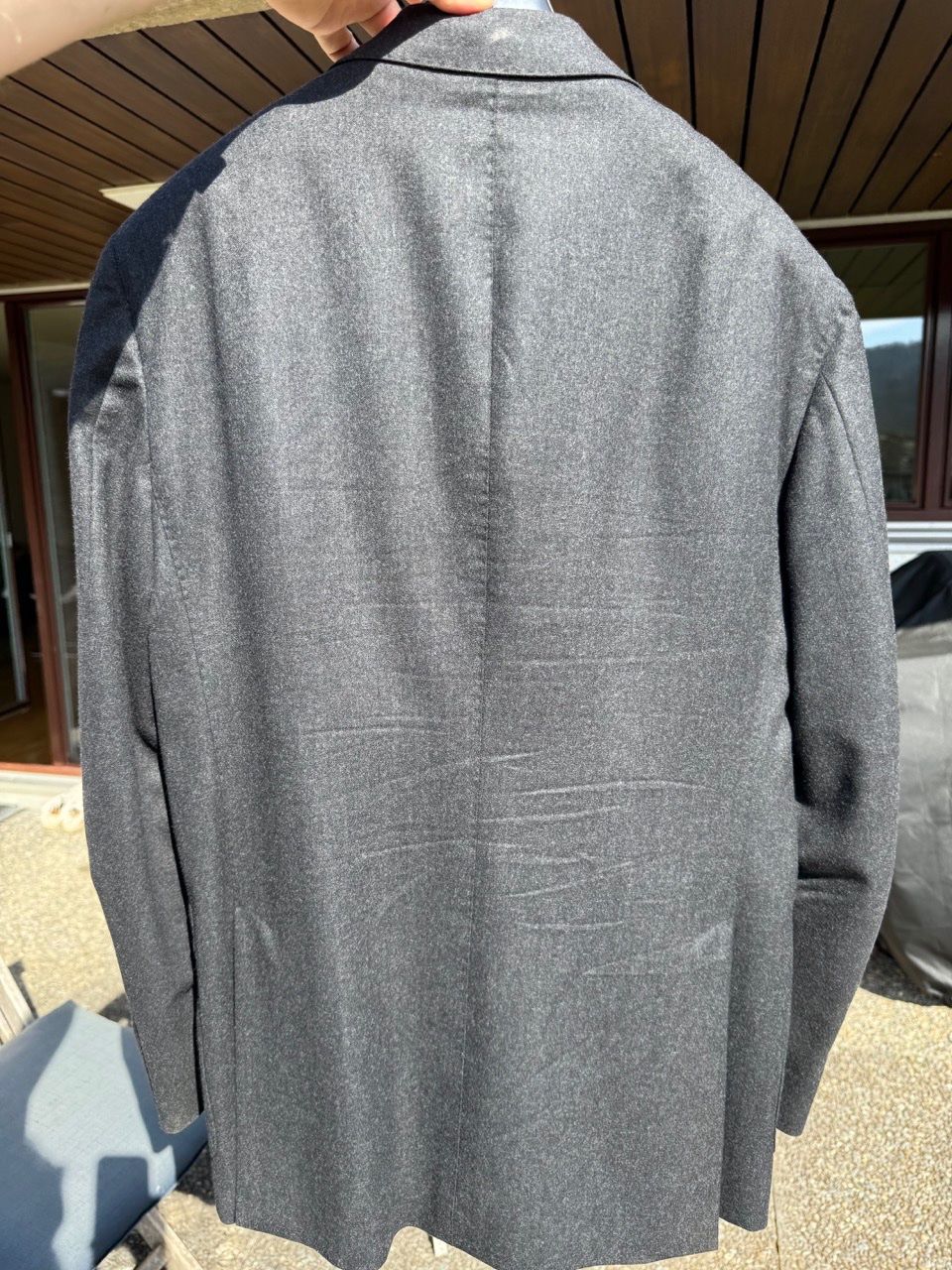 Giacche: Cantarelli Jacket / Sakko, 100% Wolle, Superleicht, anthrazi – Usato da Schlieren venduto da Timsonsan 4