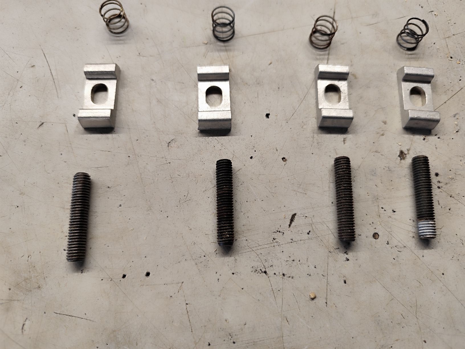 Inca Seghe: 4 INCA Klemmplatten mit Griff – Usato da Hellbühl venduto da 30R_R30 2