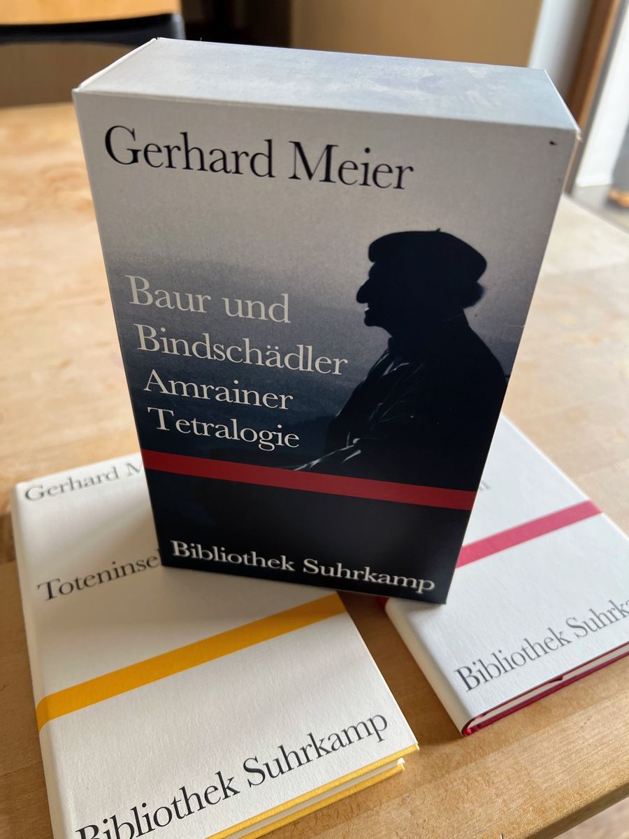 Libri: Gerhard Meier Baur und Bindschädler Tetralogie Suhrkamp – Nuovo (secondo la descrizione) da Basel venduto da Nurdie 3