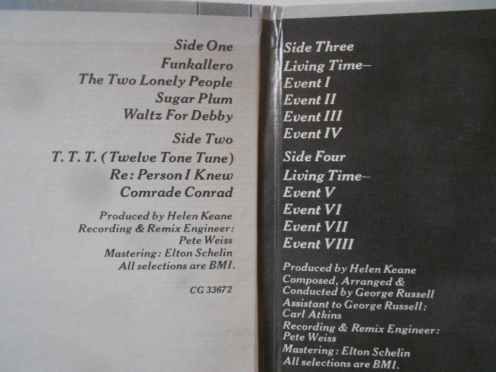 Schallplatten: BILL EVANS  -  AND LIVING TIME – Gebraucht aus Bex von Giorgiob 2