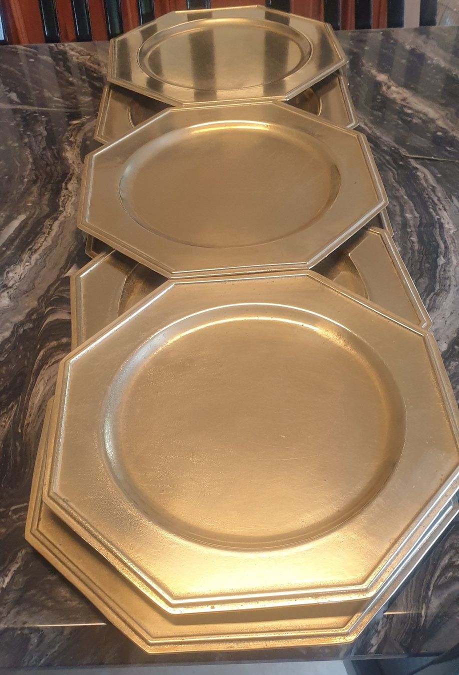 Piatti: PLATZTELLER SET MASSIV MESSING – Usato da KLOTEN venduto da Tubasousa 4