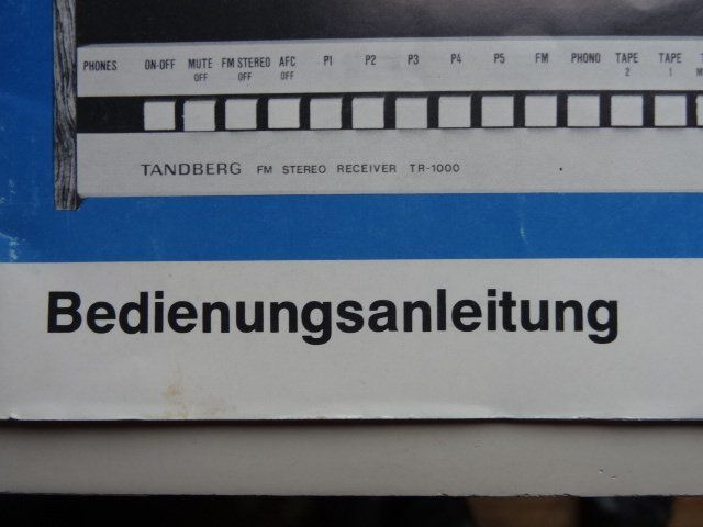 Tandberg Récepteurs: TANDBERG Stereo Receiver TR - 1010 – D'occasion à Pfäffikon ZH par mamapa 4