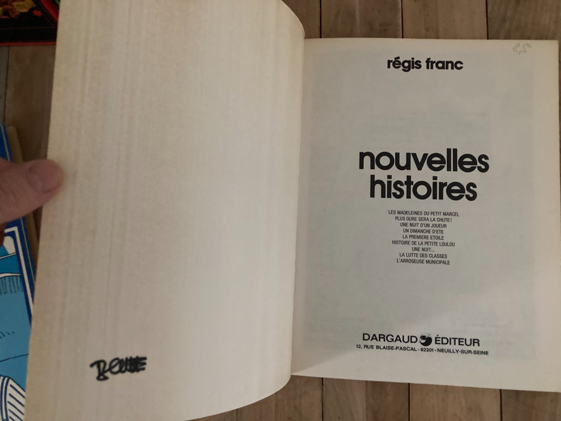 Fumetti: Collection PILOTE-FRANC-Nouvelles histoires-EO 1978 – Usato da vaumarcus venduto da Nicolasorel 6