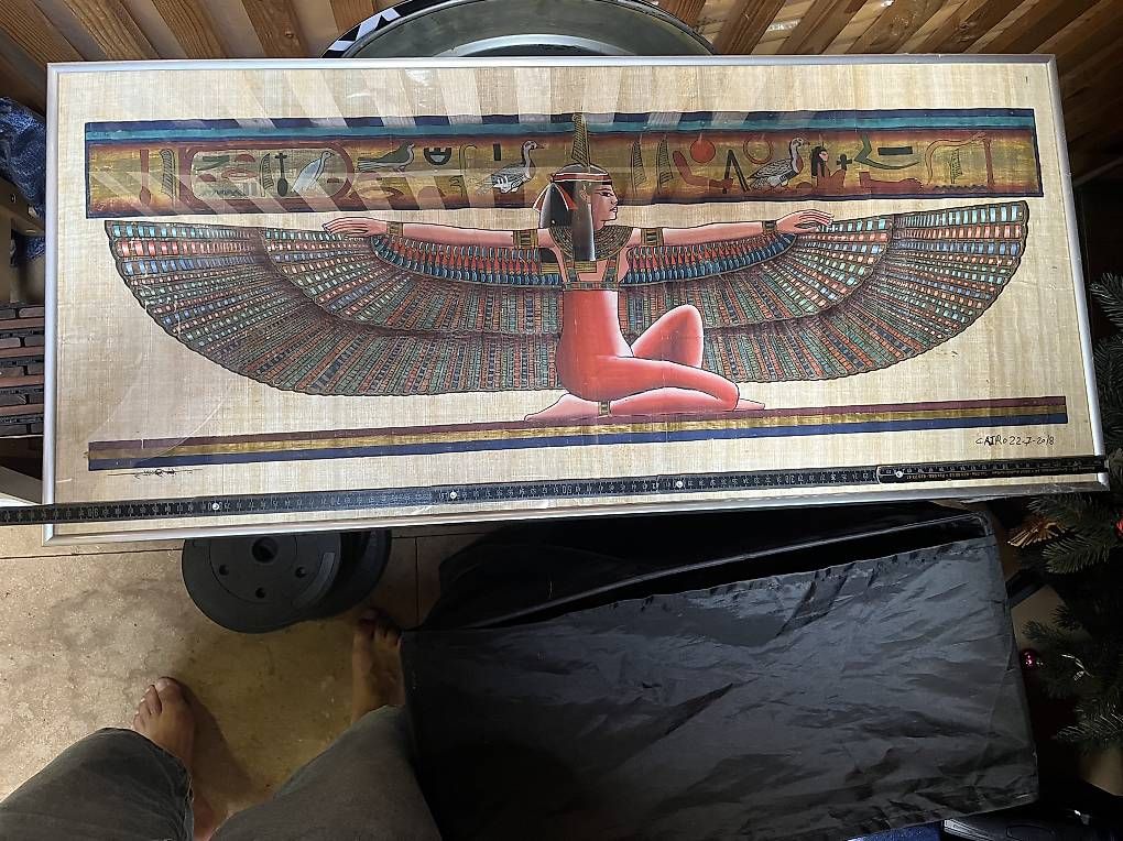 Posters & Illustrations: Diverse Papyrusbilder aus Ägypten – D'occasion à Zürich par Tahim 2