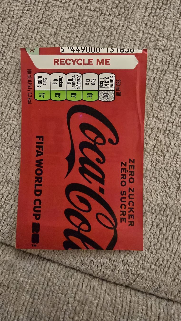 Aufkleber: Coca-Cola sticker – Neu und originalverpackt aus Yverdon-les-Bains von maleckyFCB 2